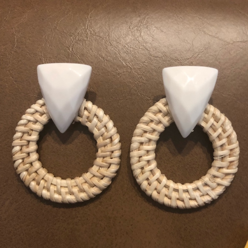 Wicker earrings